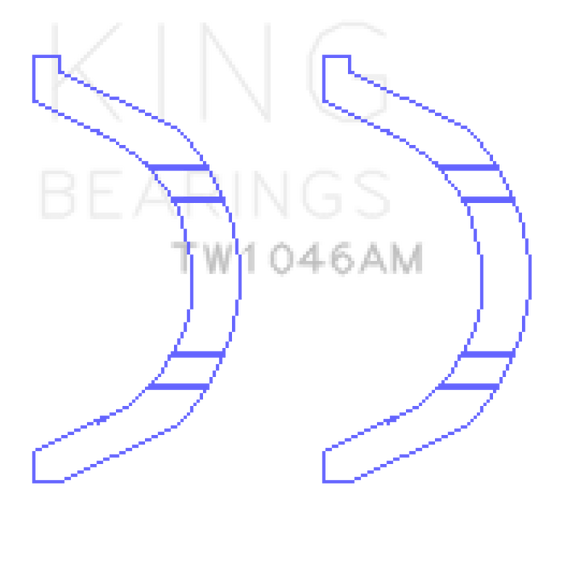 King Engine Bearings BMW N14B16C Thrust Washer Set