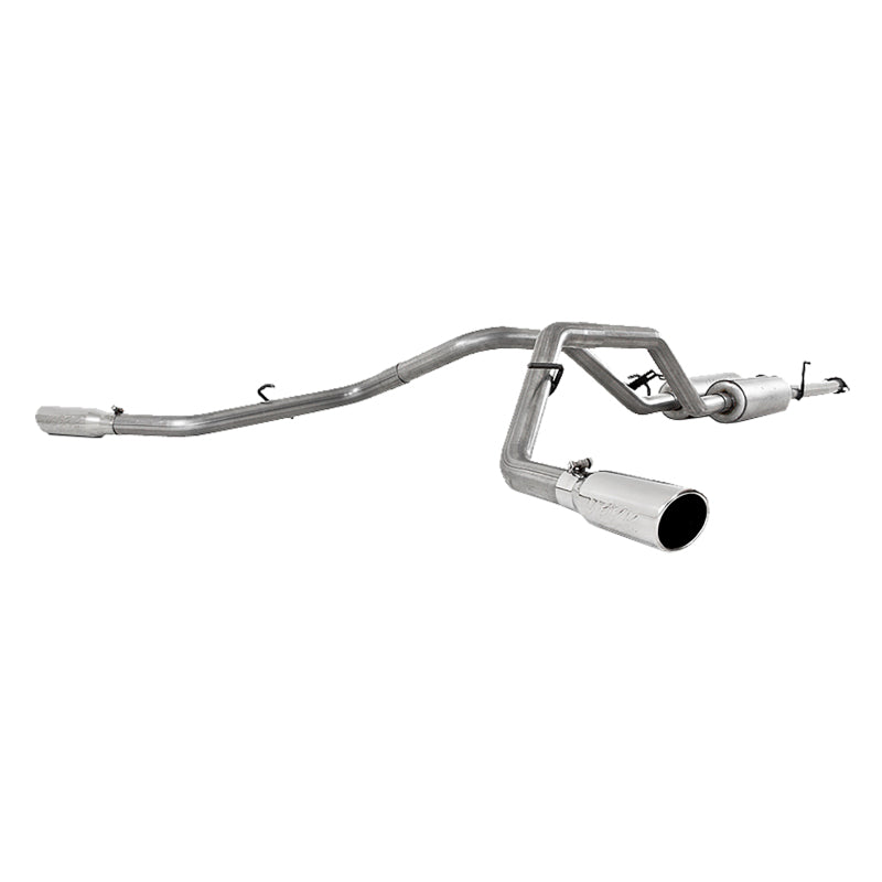 MBRP 2009-2010 Toyota Tundra 5.7L EC-Std. & SB/CC-SB Cat Back Dual Split Side - 0