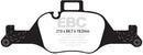 EBC 2017+ BMW 530 G30 Yellowstuff Front Brake Pads-2