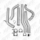 MBRP 88-93 Dodge 2500/3500 Cummins 4WD Turbo Back Single Side Exit No Muffler PLM Series Exhaust-9