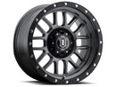 ICON Alpha 17x8.5 5x5 0mm Offset 4.75in BS 71.5mm Bore Gun Metal Wheel-1