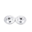 Power Stop 02-06 Acura RSX Front Evolution Drilled & Slotted Rotors - Pair-2