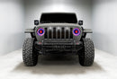 Oracle Pre-Runner Style LED Grille Kit for Jeep Wrangler JL - White-3