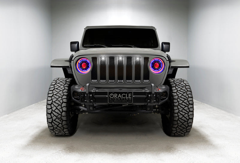 Oracle Pre-Runner Style LED Grille Kit for Jeep Wrangler JL - White