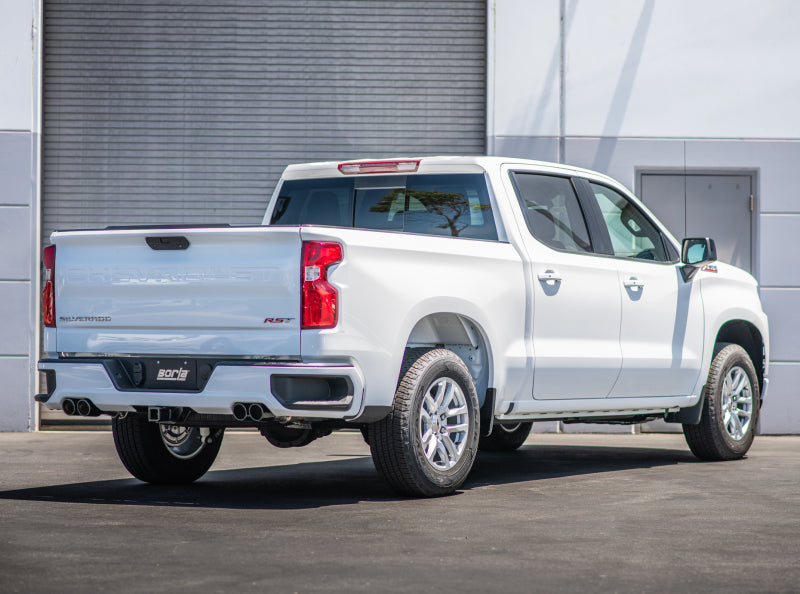 Borla 2019 Chevrolet Silverado 1500 6.2 w/ 147in WB 2.75in S-Type Catback Exhaust -Black Chrome Tips - 0