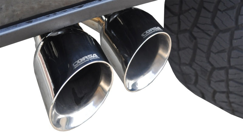 Corsa 2015-2020 Ford F-150 5.0L V8 156.8in Wheelbase 3in Resonator Delete Kit - 0