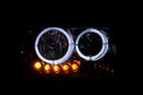 ANZO 2005-2008 Toyota Corolla Crystal Headlight Chrome Amber-10