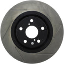 StopTech Power Slot 06 Lexus GS430 / 07-08 Lexus GS350/GS450H / 06-10 IS350 Slotted Left Front Roto-3