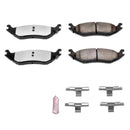 Power Stop 07-09 Chrysler Aspen Rear Z36 Truck & Tow Brake Pads w/Hardware-1