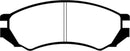 EBC 91-93 Nissan NX 2.0 (ABS) Yellowstuff Front Brake Pads-6