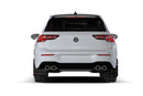 Rally Armor 22-25 VW MK8 Golf GTI/R Black UR Mud Flap w/White Logo-6