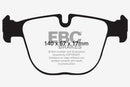 EBC 10+ BMW X5M 4.4 Twin Turbo Redstuff Rear Brake Pads-5