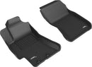 3D MAXpider 08-11 Subaru Impreza / WRX / 08-14 Impreza WRX STI Kagu 1st Row Floormats - Black-1