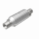 MagnaFlow Univ Cat Conv 2in Inlet/Outlet Ctr/Ctr Round 11in Body L x 5.125in W x 15in Overall L-41