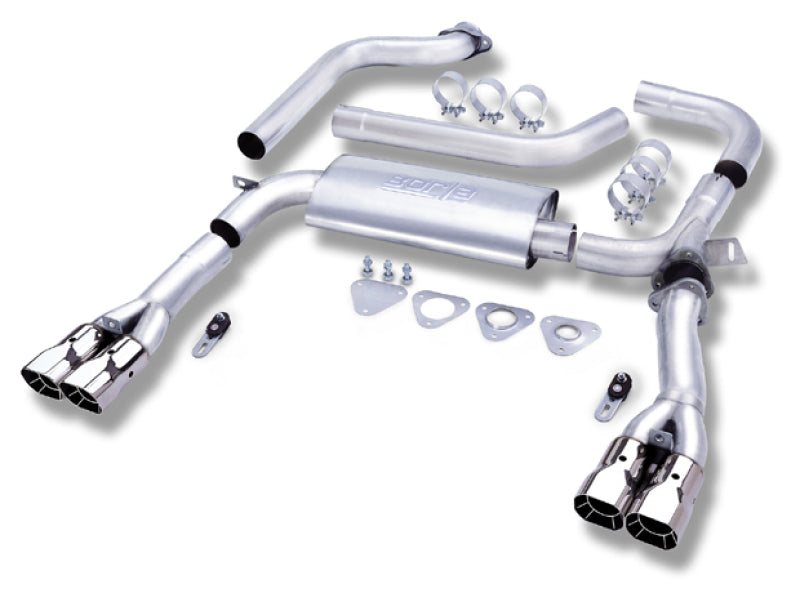 Borla 95-97 Chevrolet Camaro / Pontiac Trans Am 5.7L 3in Adjustable SS Cat-Back - 0