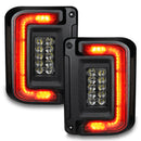 Oracle 07-17 Jeep Wrangler JK Flush Mount LED Tail Lights - Tinted-15