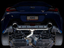 AWE Subaru BRZ/ Toyota GR86/ Toyota 86 Track Edition Cat-Back Exhaust- Chrome Silver Tips-11