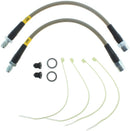 StopTech 06-09 Lexus GS 300/350/400/430/450H / 09-10 IS 250/300/350 Rear SS Brake Line Kit-3