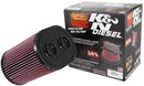 K&N 2017 Ford F250 Super Duty V8-6.7L DSL Replacement Drop In Air Filter-13