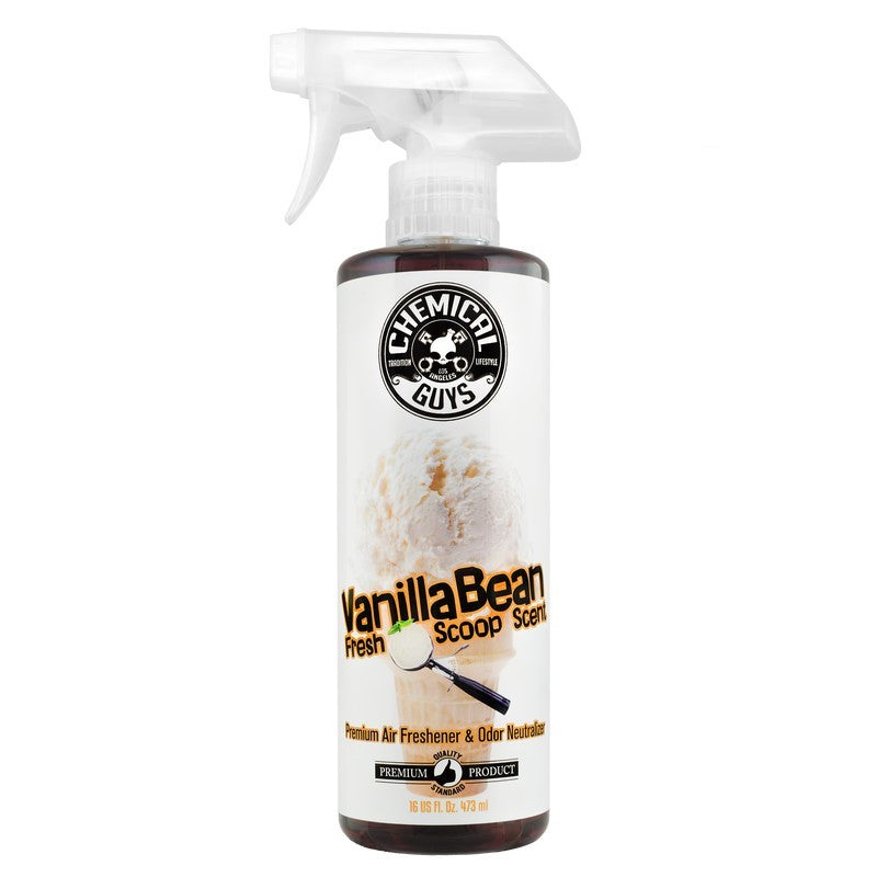 Chemical Guys Vanilla Bean Air Freshener & Odor Eliminator - 16oz - 0