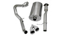 Corsa 2009-2013 Chevrolet Suburban 1500 5.3L V8 Polished Sport Cat-Back Exhaust-2