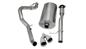 Corsa 2009-2013 Chevrolet Suburban 1500 5.3L V8 Polished Sport Cat-Back Exhaust - 0