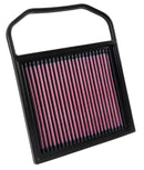 K&N Replacement Air Filter for 15-16 Mercedes Benz C400 3.0L / E320 / GL450 / ML400 (2 Required)-3