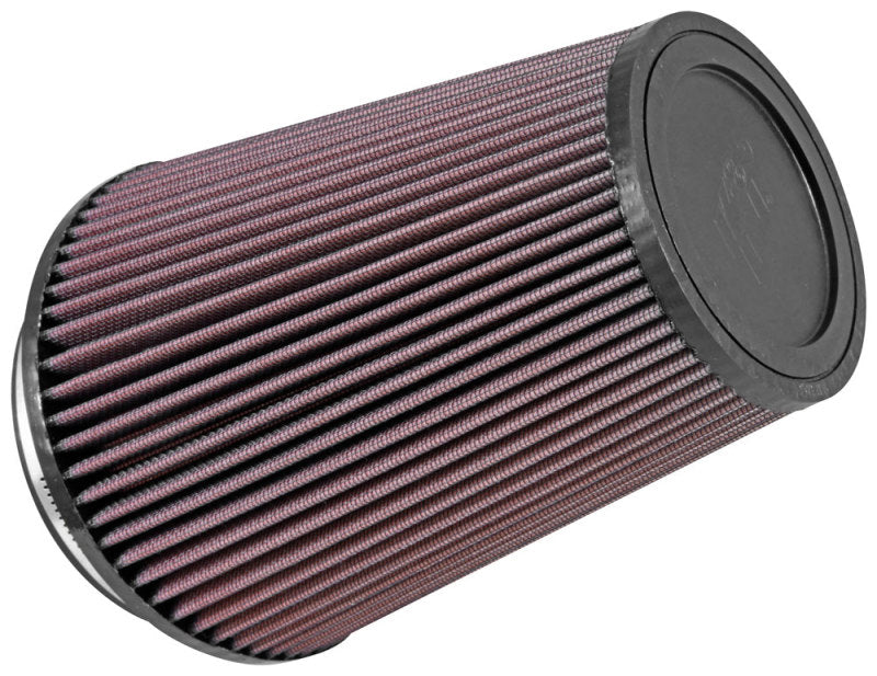 K&N Filter Universal Clamp-On Air Filter 5in Flange / 6-1/2in Base / 4-3/8in Top / 8in Height - 0