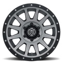 ICON Compression 18x9 5x150 25mm Offset 6in BS Titanium Wheel-2