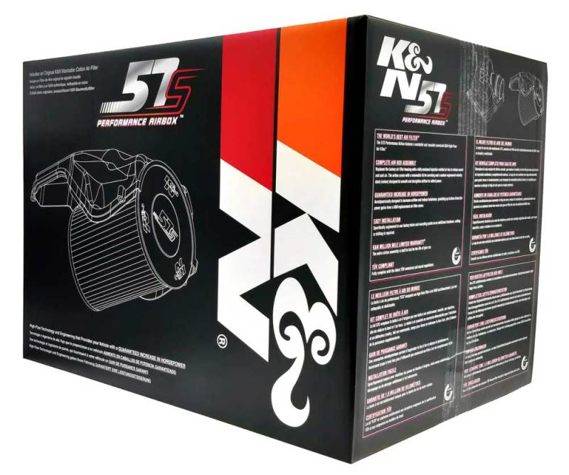 K&N Performance Intake Kit  for Ford C-Max/Focus II / Volvo C30/S40/V40/V50/V70 / Mazda 3/5