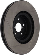 StopTech Power Slot 04 STi Front Left SportStop Slotted Rotor-2