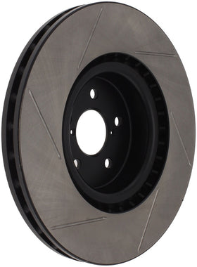 StopTech Power Slot 04 STi Front Left SportStop Slotted Rotor - 0
