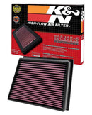 K&N Replacement Air Filter for 11-12 GMC Sierra / Chevy Silverado-17
