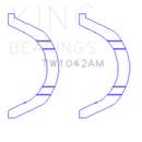 King Engine Bearings Nissan VR38DETT/VQ35AHR/VQ37HR Thrust Washer Set-2