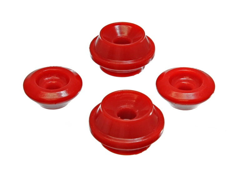 Energy Suspension 93-99 VW Golf III/Jetta III/ GTI Red Rear Strut Tower Bushings - 0