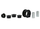 Whiteline 05-21 Nissan Frontier Steering Rack Mount Bushing Kit - Front-3
