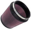 K&N Universal Tapered Filter 6in Flange ID x 7.5in Base OD x 5.875in Top OD x 6.5in Height-2