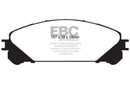 EBC 15+ Lexus NX200t 2.0 Turbo Ultimax2 Front Brake Pads-2