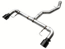 AWE Tuning 19-23 BMW 330i / 21-23 BMW 430i Base G2X Track Edition Axle-Back Exhaust - Diamond Black-1