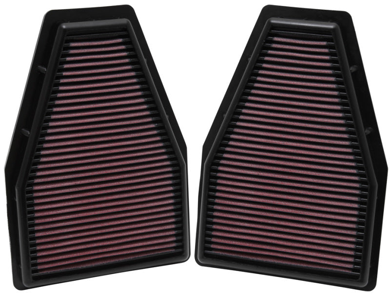 K&N Replacement Air Filter 12-13 Porsche 911 3.4L / 12 911 3.8L / 13 911 3.6L / 13 911 Carrera 3.8L - 0