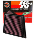 K&N 08 Ford Fiesta 1.25L-L4 Drop In Air Filter-13