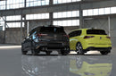 Rally Armor 22-25 VW MK8 Golf GTI/R Red UR Mud Flap w/White Logo-7