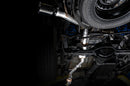 AWE Tuning 20-21 Jeep Gladiator JT 3.6L Tread Edition Cat-Back Single Side Exhaust - Diamond Blk Ti-12