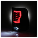 Spyder 04-08 Ford F-150 Projector Tail Lights - Light Bar DRL LED - Black ALT-YD-FF15004V2-LBLED-BK-17