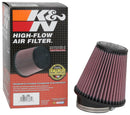 K&N Filter Universal Rubber Filter 3 1/2 inch 10 Degree Flange 5 3/4 inch OD 6 inch Height-9