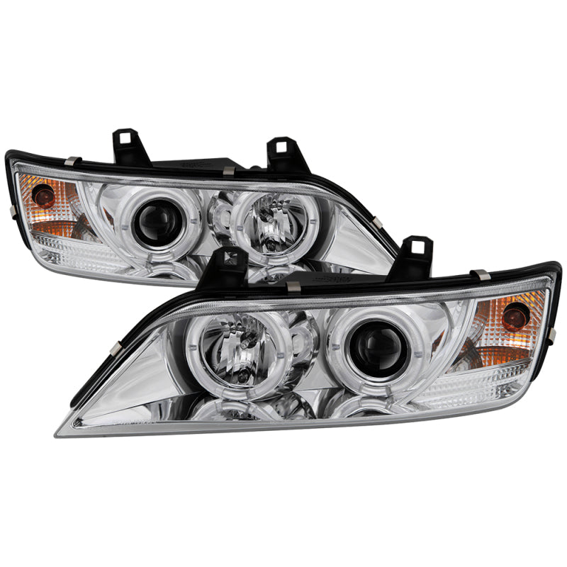 Spyder BMW Z3 96-02 Projector Headlights LED Halo Chrome High H1 Low H1 PRO-YD-BMWZ396-HL-C - 0