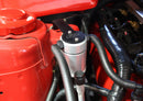 J&L 05-10 Ford Mustang GT/Bullitt/Saleen Passenger Side Oil Separator 3.0 - Clear Anodized-2