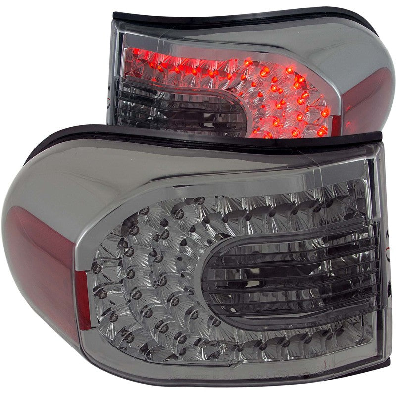 ANZO 2007-2010 Toyota Fj Cruiser LED Taillights Smoke - 0