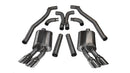 Corsa 2012-2015 Chevrolet Camaro Coupe ZL1 6.2L V8 Polished Sport Cat-Back + XO Exhaust-2