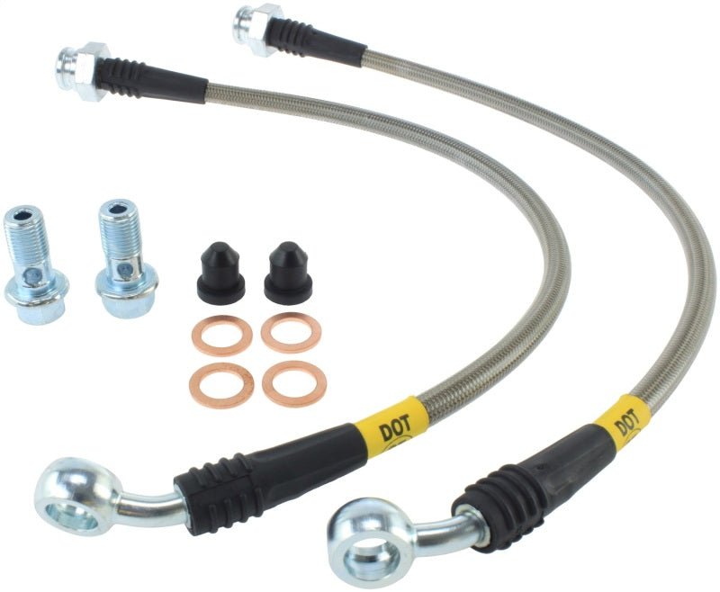 StopTech Stainless Steel Brake Line Kit - Rear - 0